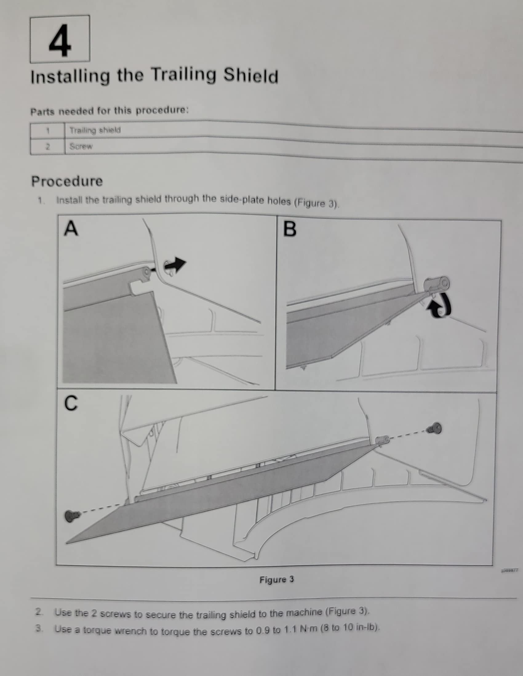 Amazon.com : Toro Genuine OEM 145-5821 Trailing Shield Kit for 22